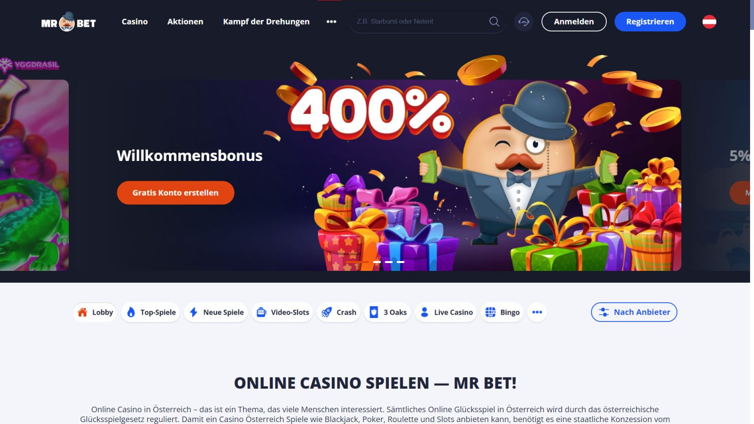 Mr Bet Minimum Deposit Casinos