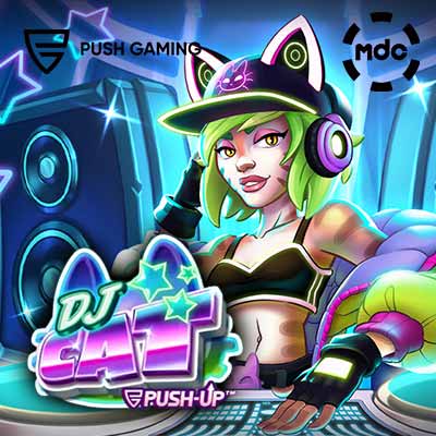 DJ Cat Slot Image - Push Gaming