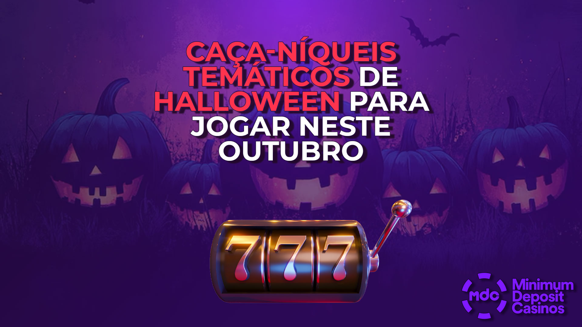 Caça-níqueis temáticos de Halloween para jogar neste outubro