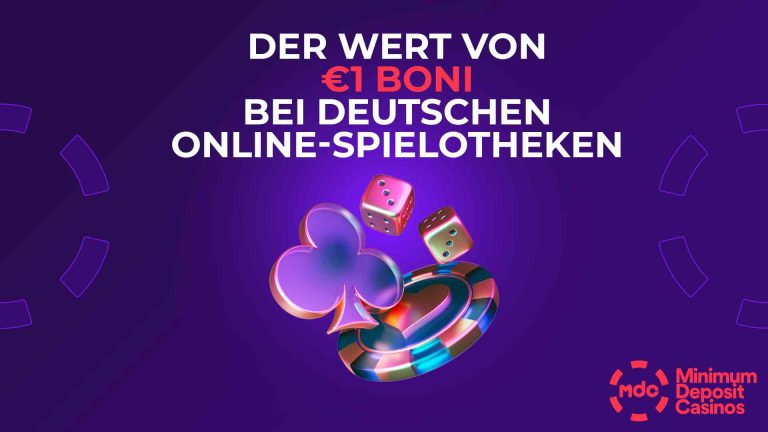 Mindesteinzahlungs Casinos 2024- Spielbanken mit geringer Einzahlung