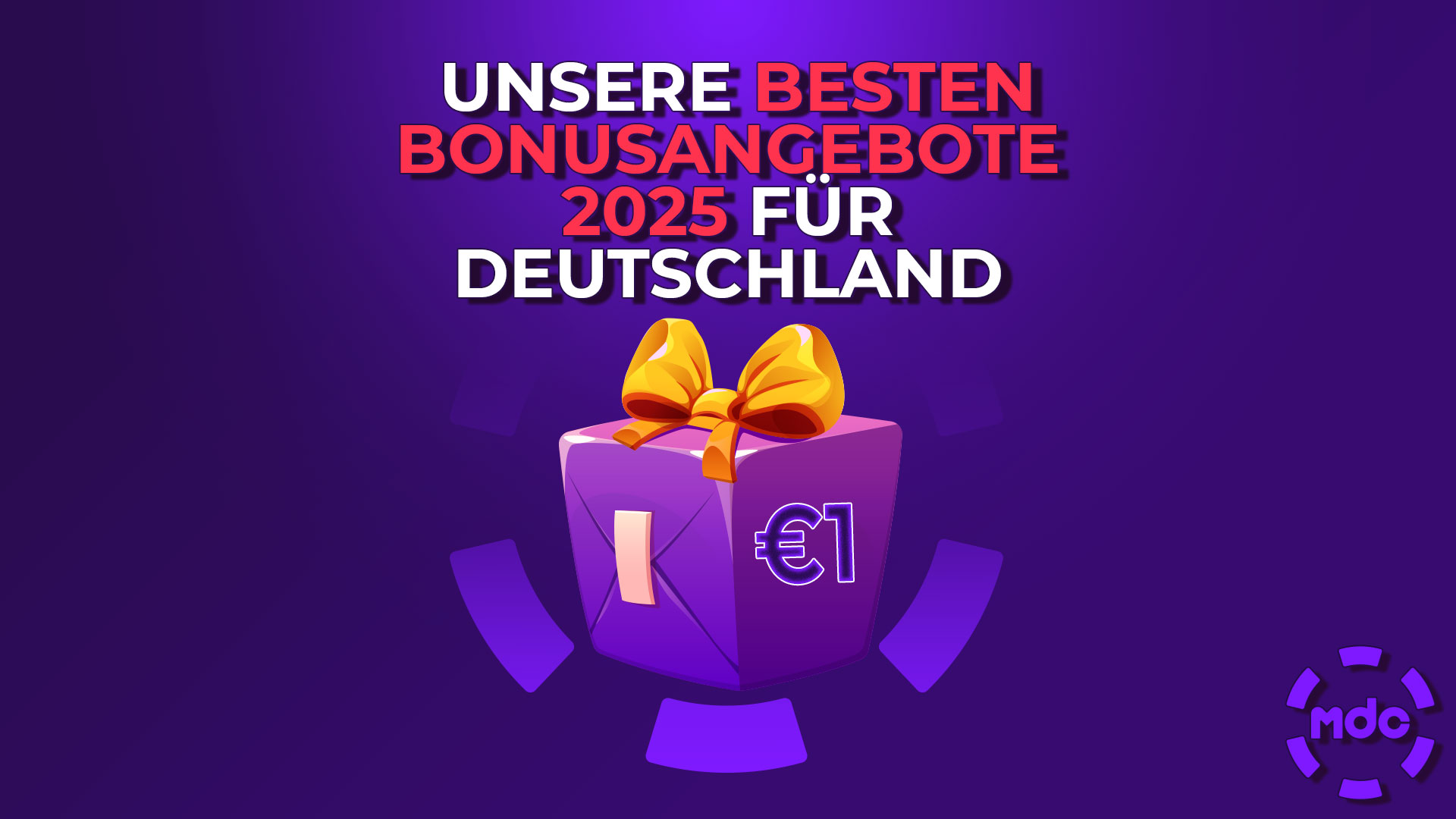 Unsere besten Bonusangebote 2025 für Deutschland