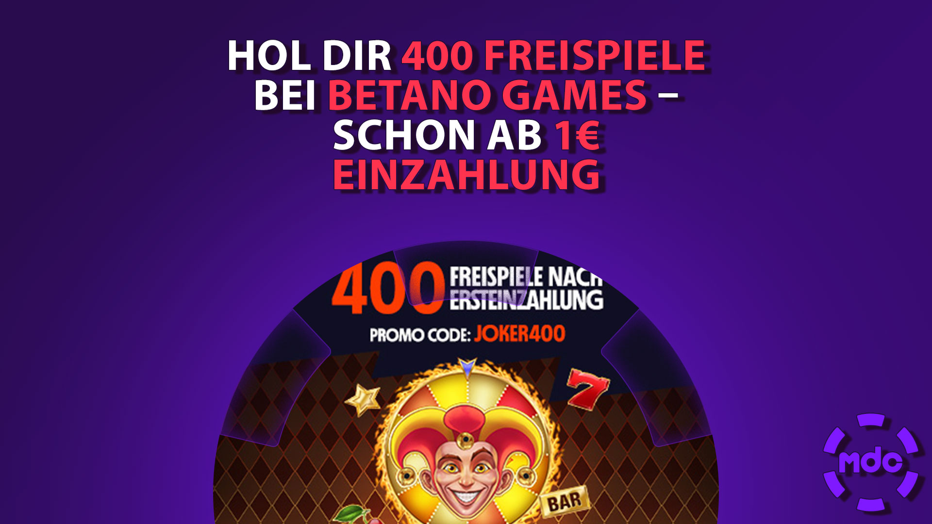 Hol dir 400 Freispiele bei Betano Games – schon ab 1€ Einzahlung