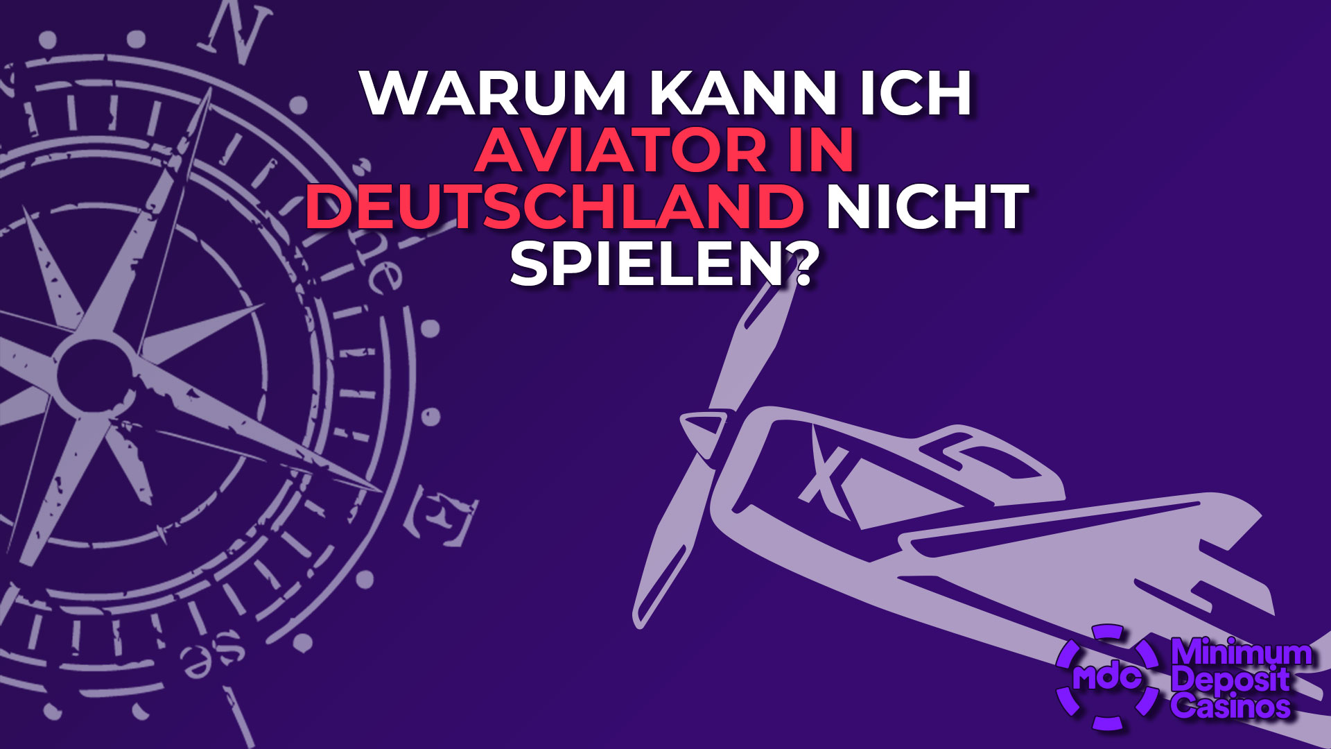 Warum kann ich Aviator in Deutschland nicht spielen?