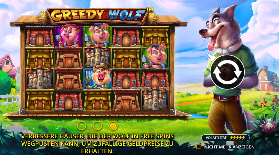 Greedy Wolf Slot Game Image - Pragmatic Play