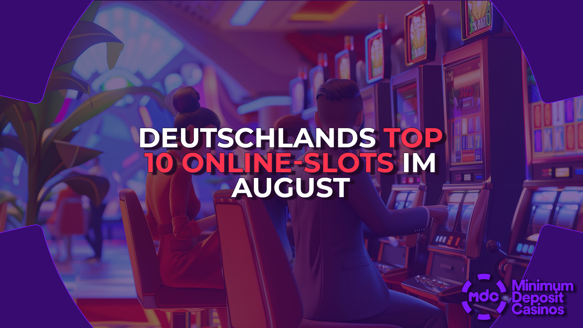 Deutschlands Top 10 Online-Slots im August