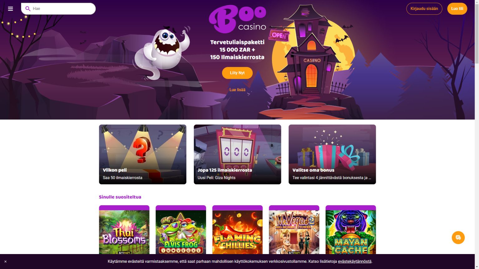 Boo Casino Screenshot FI