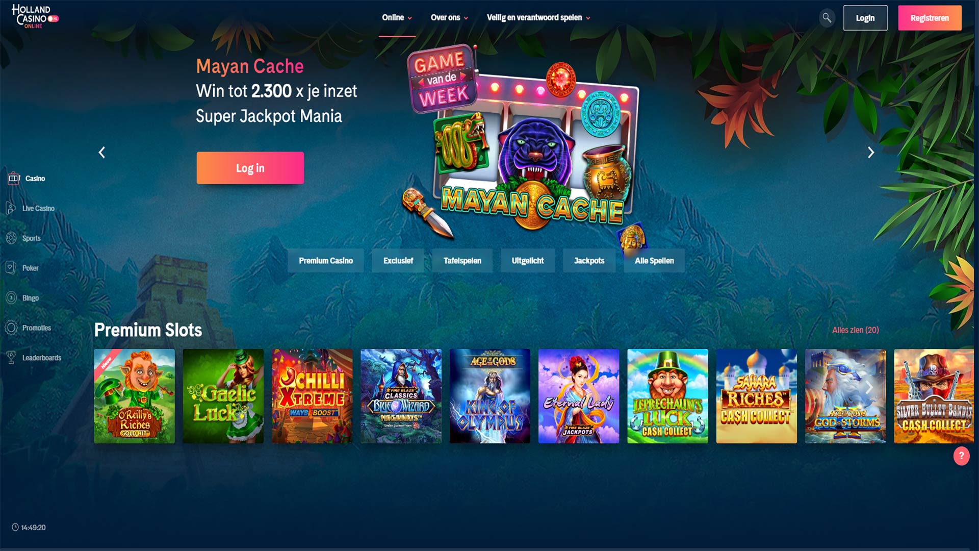 Holland Casino Review meer dan 1000 spellen beschikbaar