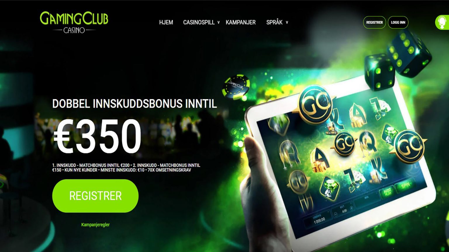 Gaming Club Casino Skjermbilde av Casino