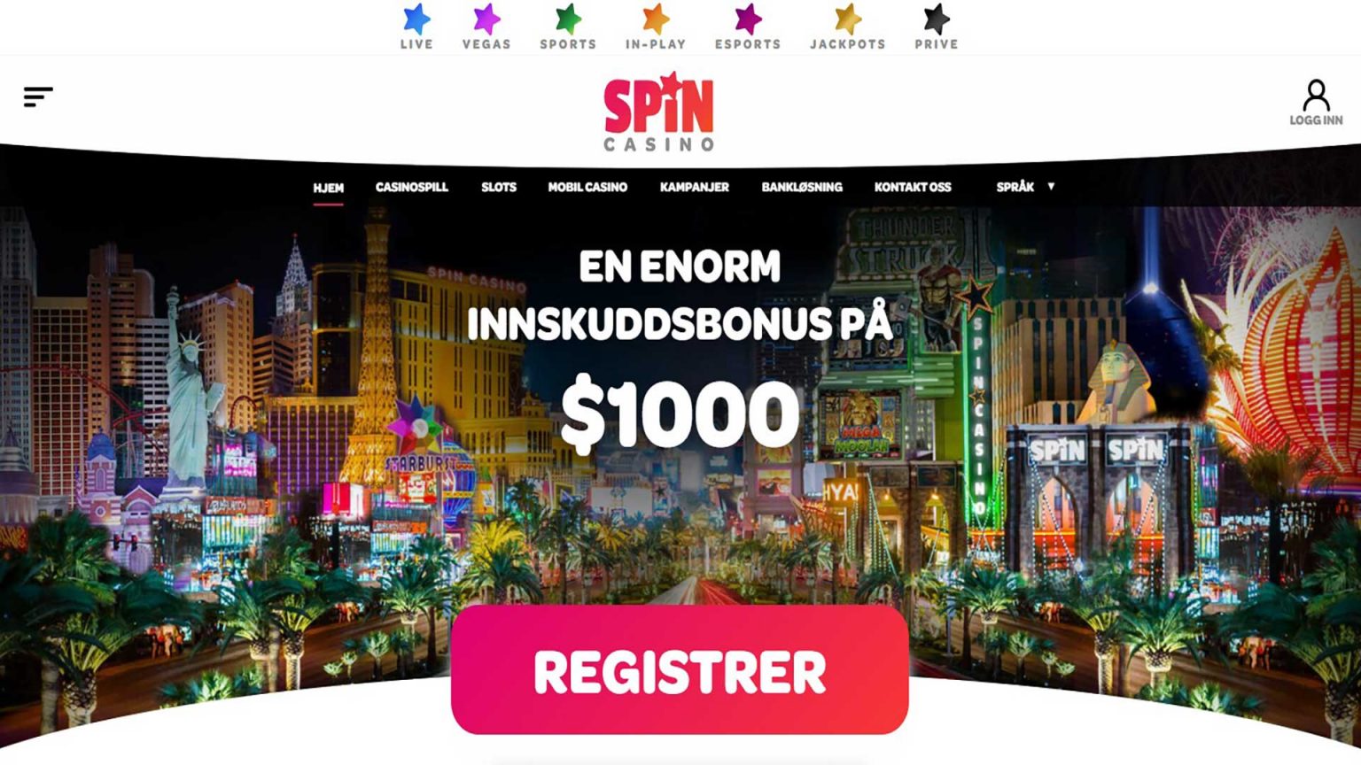 Spin Skjermbilde av Casino