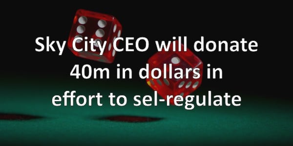 Sky City CEO Donates 40m