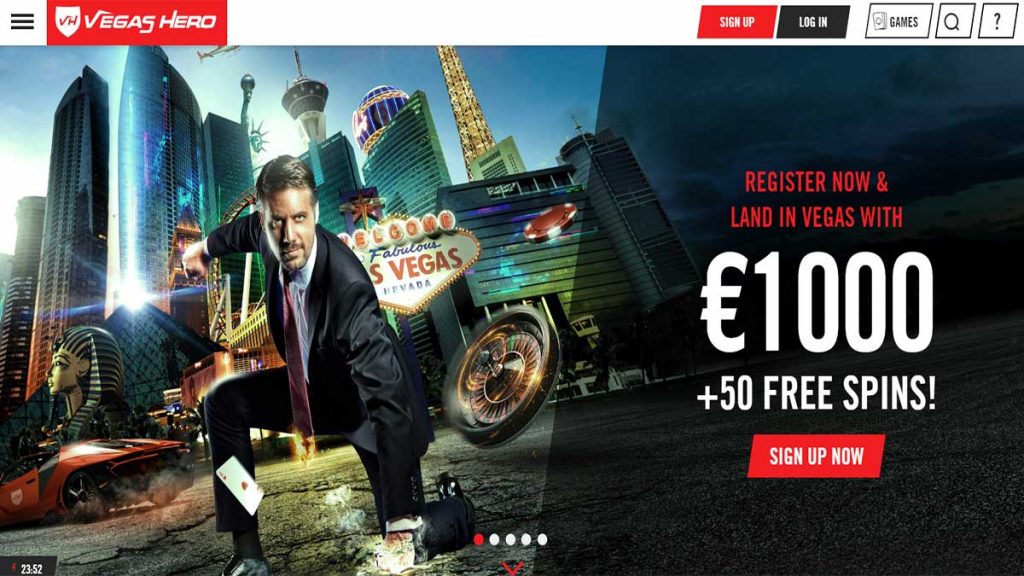 Vegas Hero Casino Review – Claim Your Welcome Bonus Now - Minimum ...