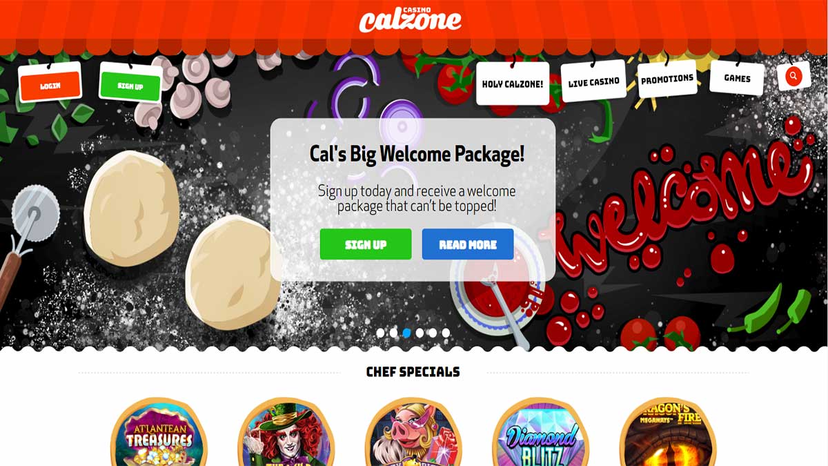 Casino Calzone Screenshot