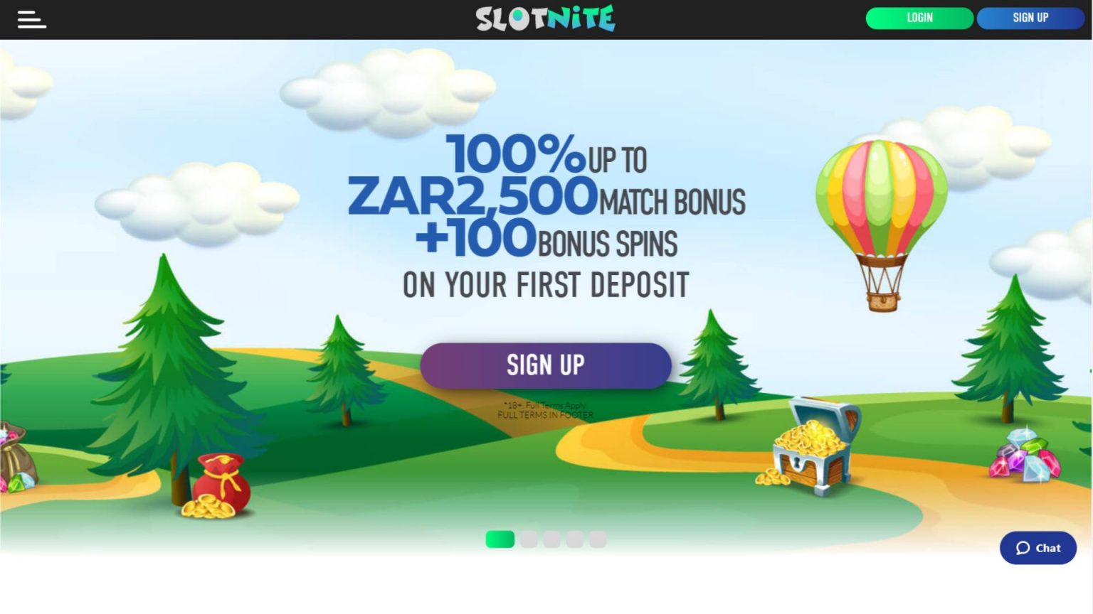 Slotnite Casino screenshot