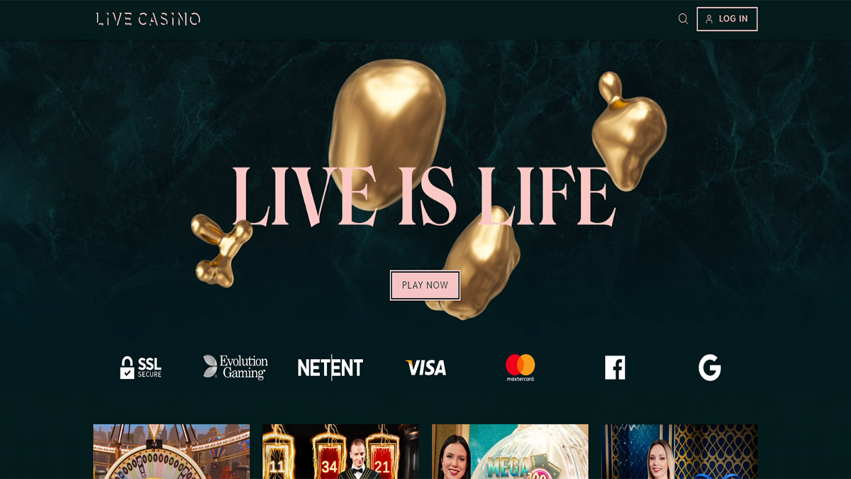 Live Casino Screenshot