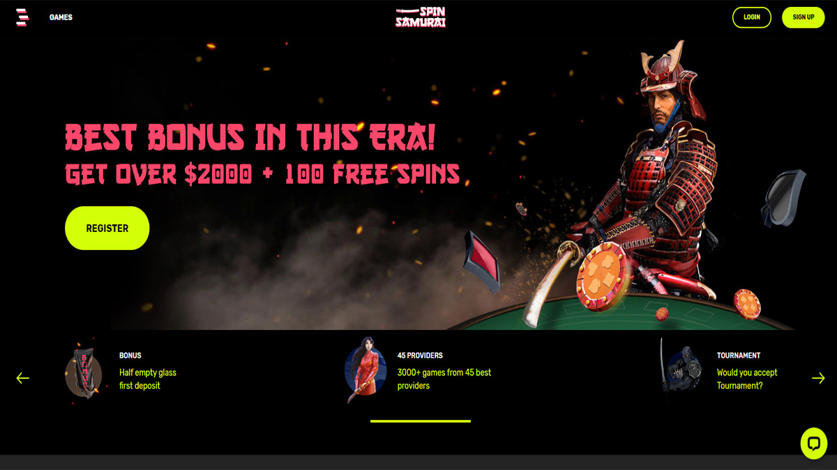 Spin Samurai Screenshot