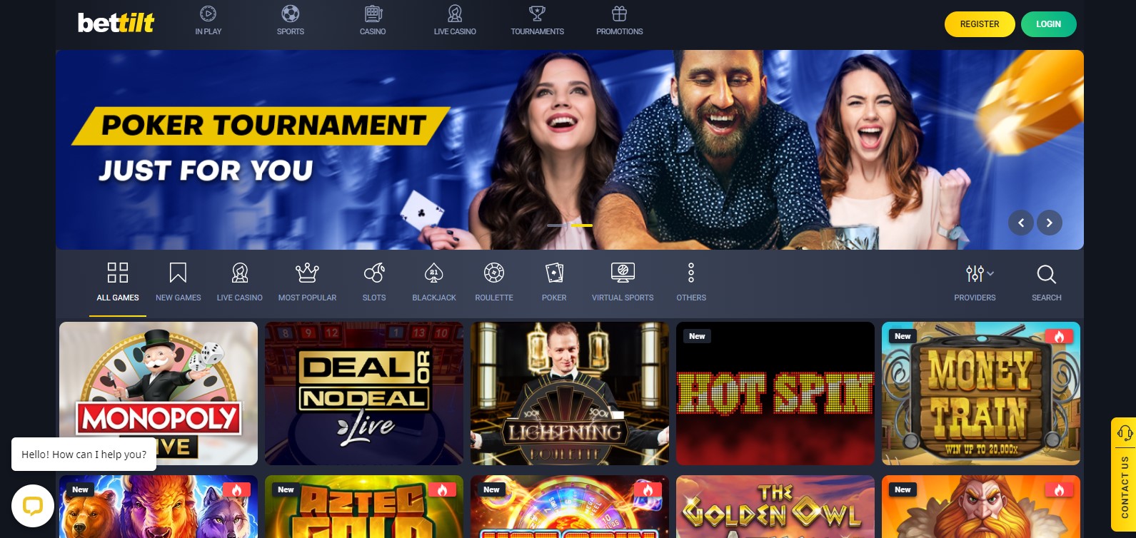 Bettilt Online Casino Screenshot