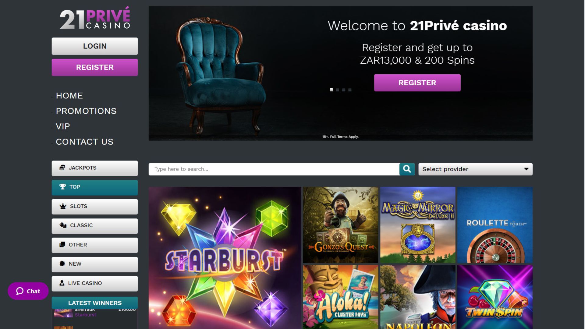 21Prive Casino Review – Claim a juicy Welcome Bonus up to $/€1,300 and ...