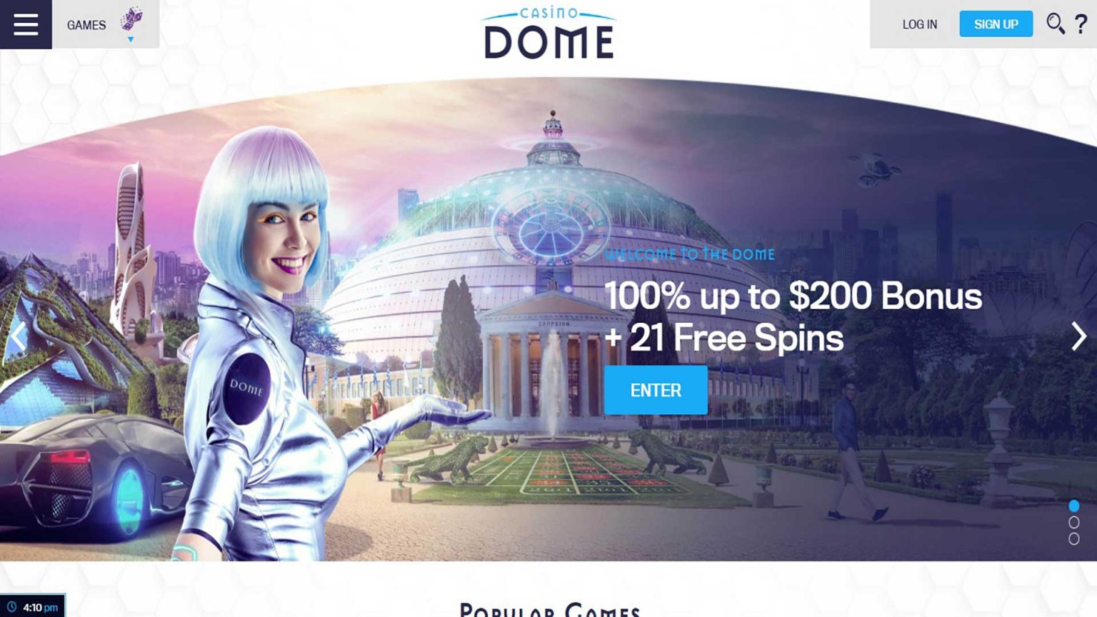 Casino Dome Screenshot