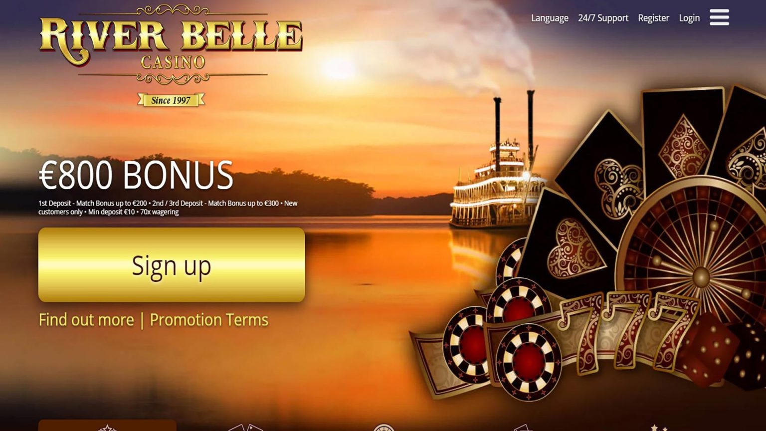 River Belle Casino Screenshot