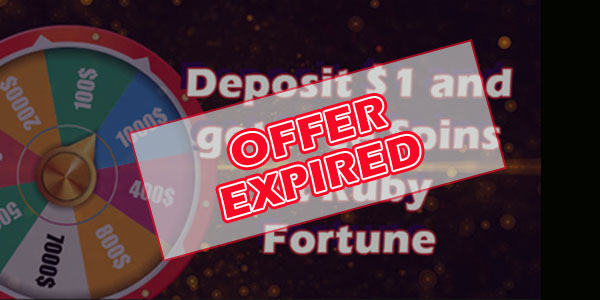 Ruby Fortune Offer Expired