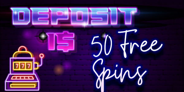 Get an Exclusive Deposit $1 and get 50 Free Spins bonus at 7Bit Casino
