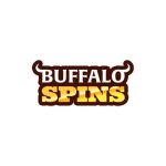 Buffalo memutar logo kasino