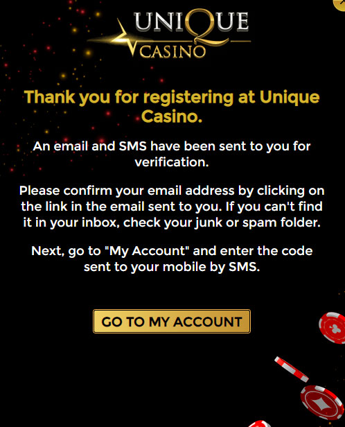 Hay mucho dinero en Unique Casino Website