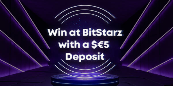 Sign Up at BitStarz with a $/€5 Deposit via WebMoney