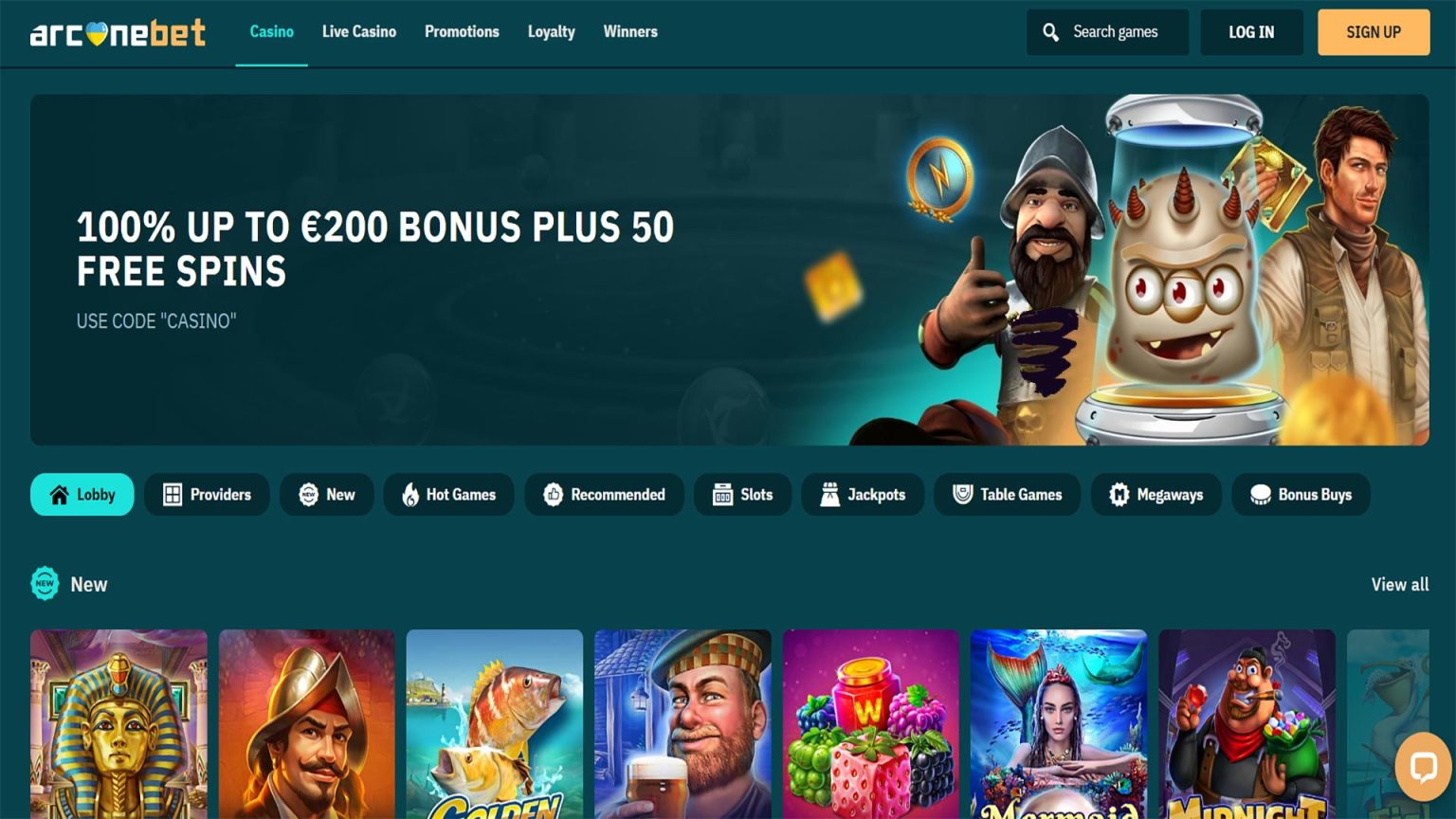 acrcanebet casino screenshot