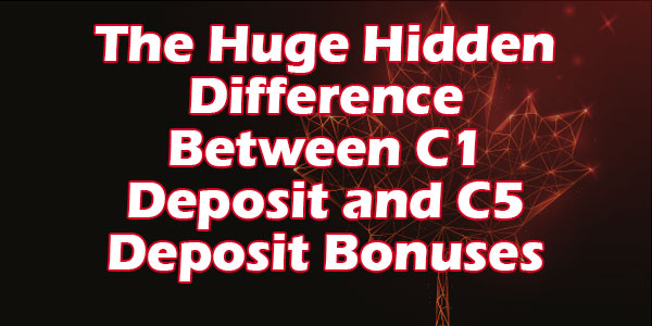 The Huge Hidden Difference Between C$1 Deposit and C$5 Deposit Bonuses