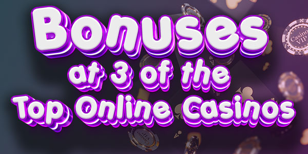 Love Bonuses? Find the Best $/€1 bonuses at these 3 top online casinos