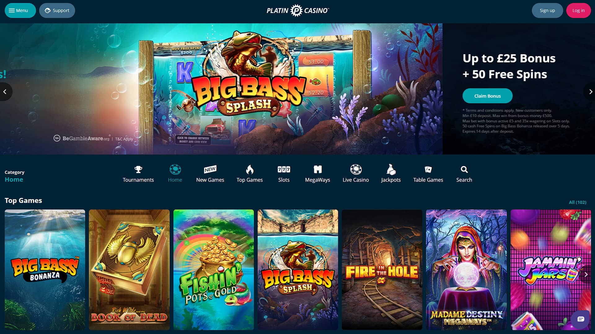 An In-Depth platincasino Review for UK Players