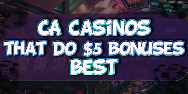 Here is the Canadian casino that does $5 bonuses the best