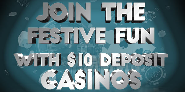 Come join in on the festive fun with these $/€10 Bonuses