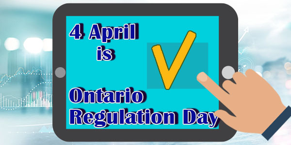 Ontario Regulation is coming on the 4th of April, and here's what we know