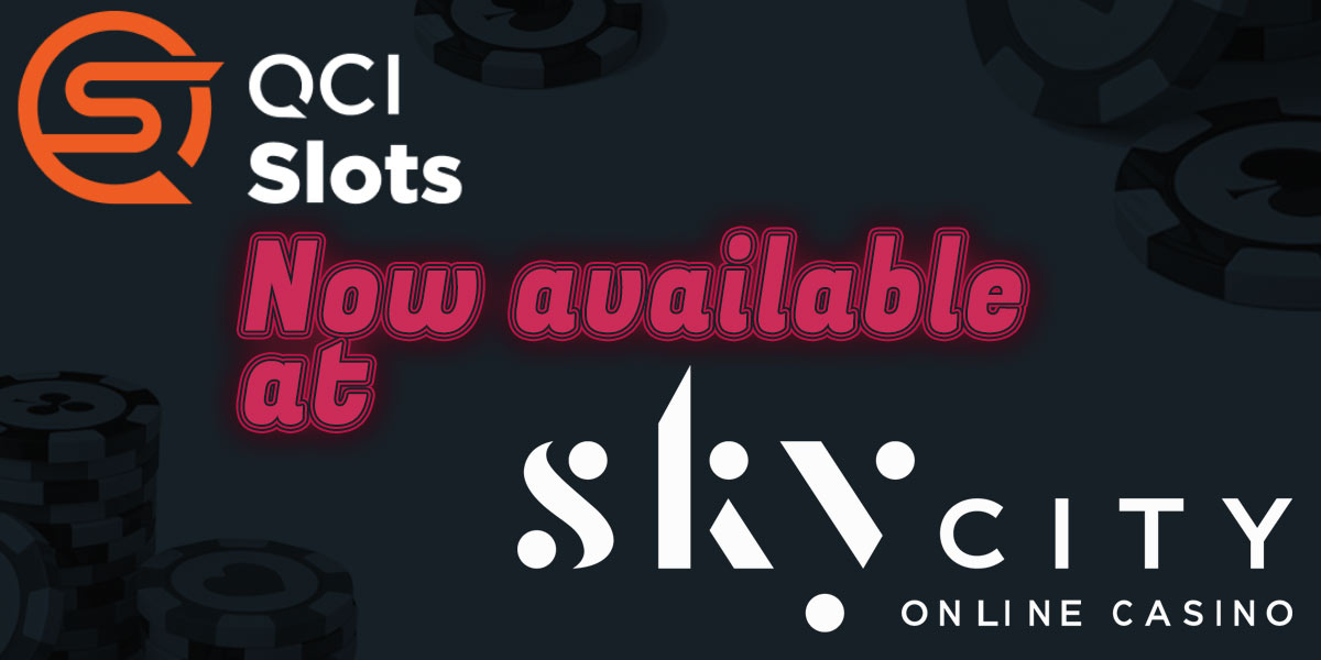 QCI Slots now available at Sky City casino