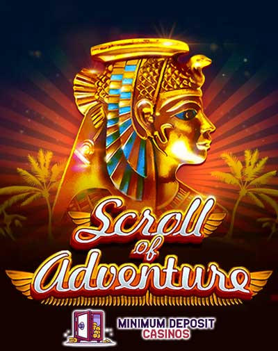 Scroll of adventure slot game