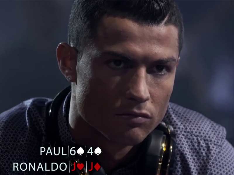 Ronaldo vs Paul pokerstars 