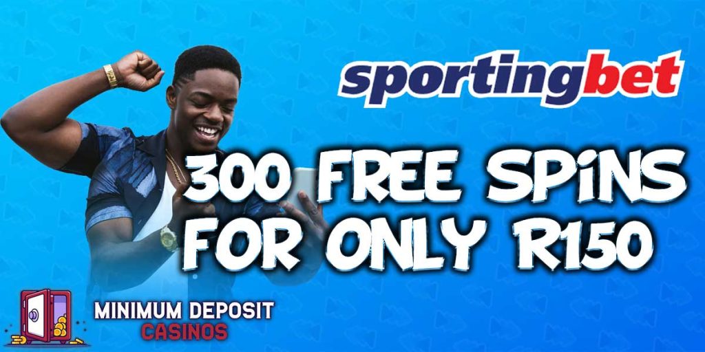 Sportingbet 300 Free Spins for only R150