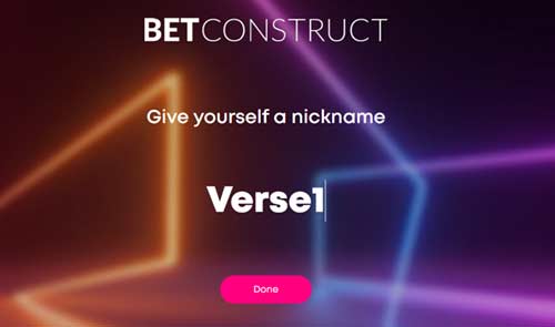 Betconstruct Username