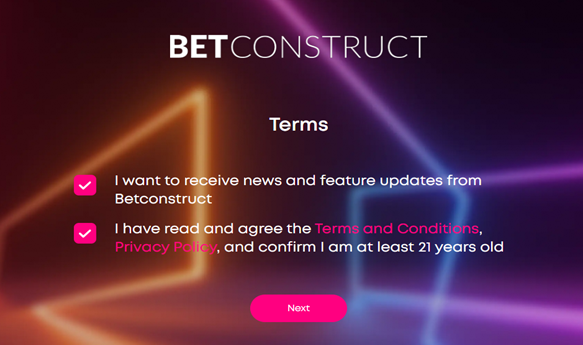 Betconstruct Ts and Cs