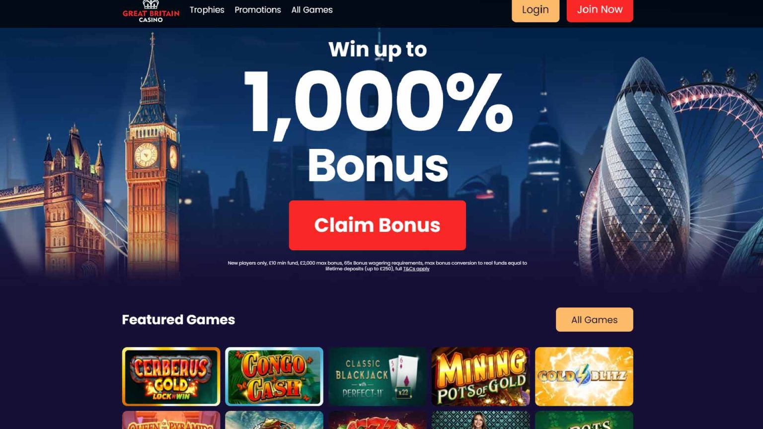Great Britain Casino Review