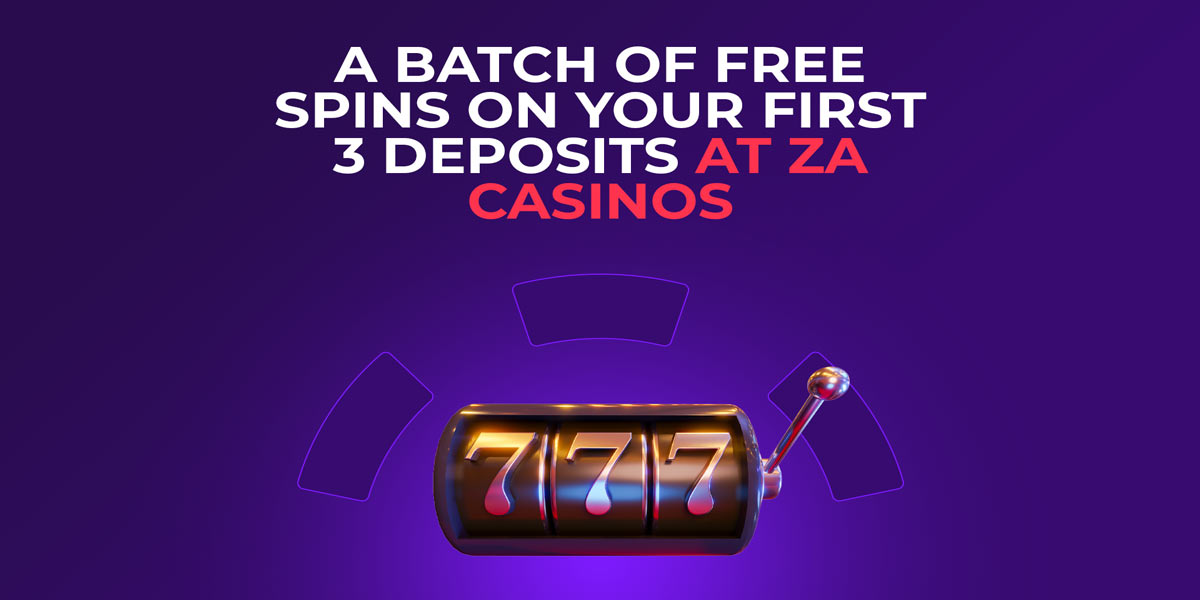 get A batch of free spins at these ZA casinos