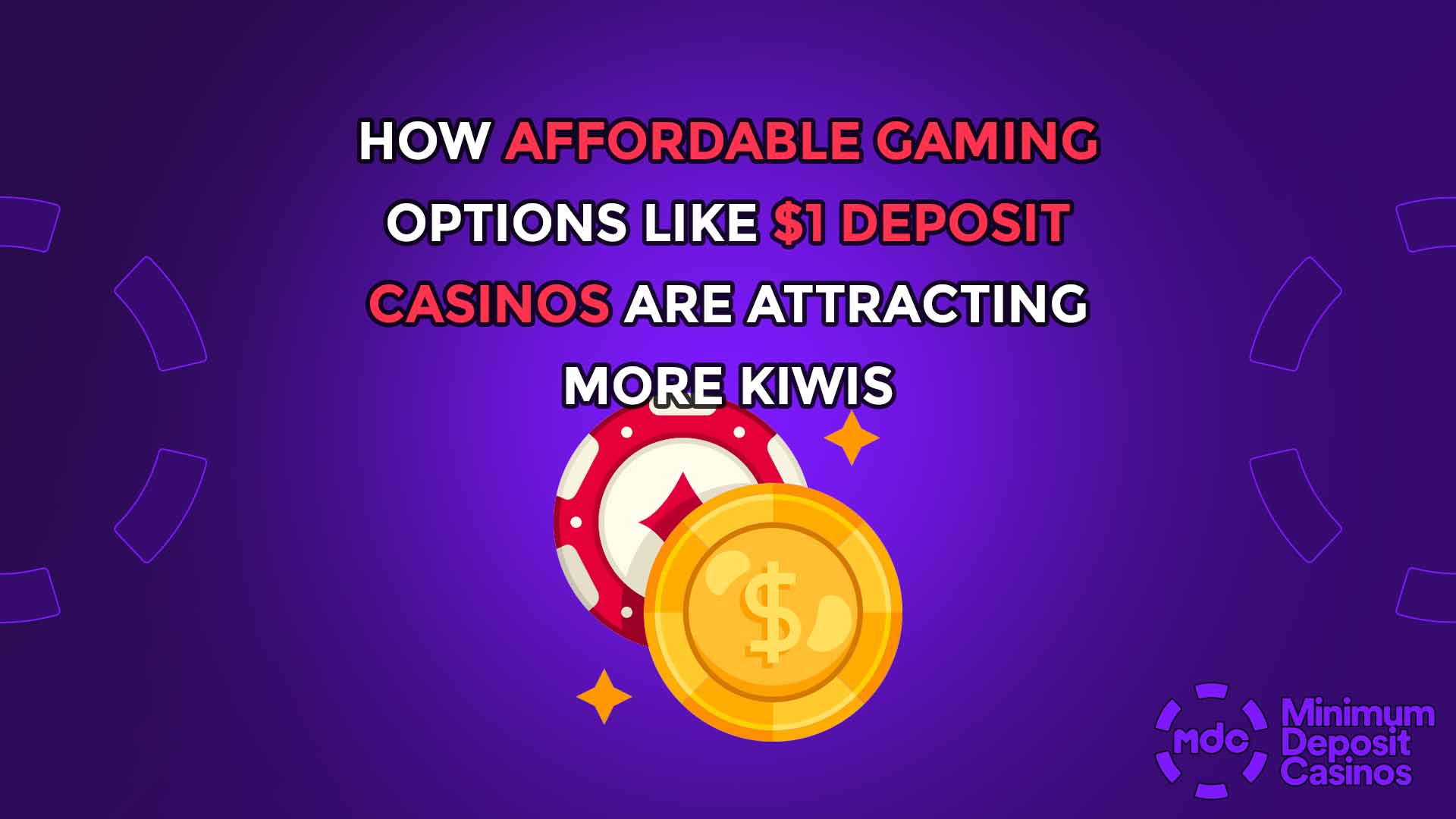 How Affordable Gaming Options Like $1 Deposit Casinos Are Attracting More Kiwis