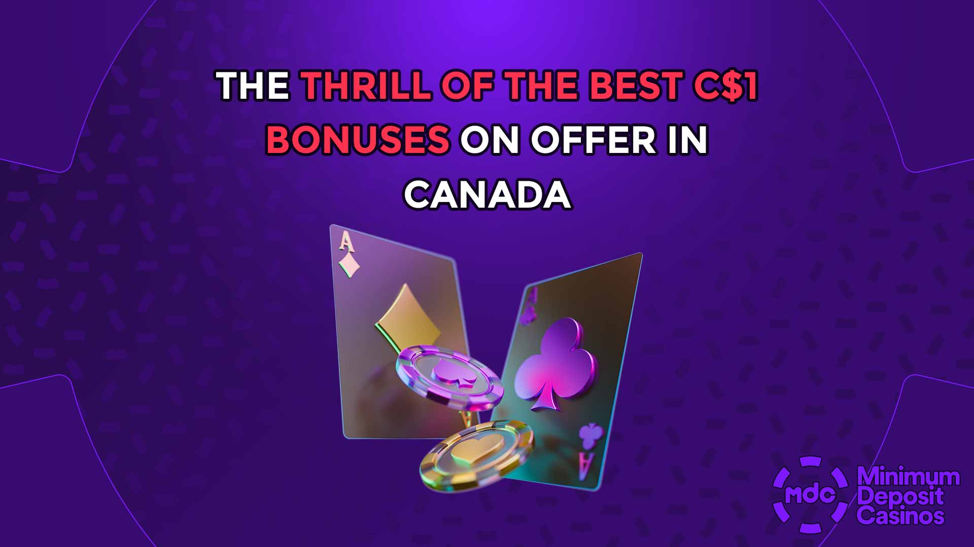 The thrill of the best C$1 Bonuses on offer in Canada