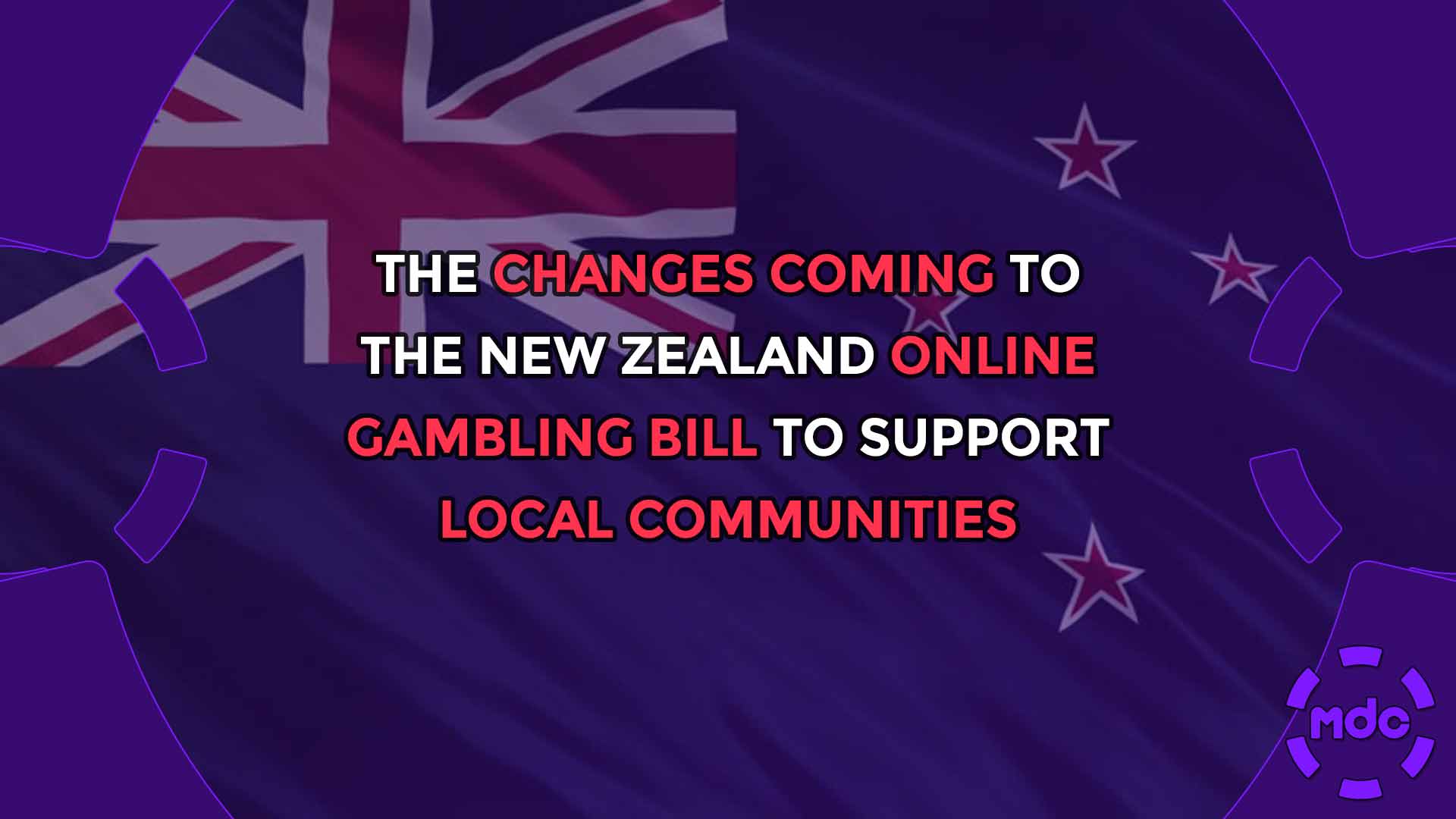 The changes coming to the New Zealand online gambling bill to support local communities