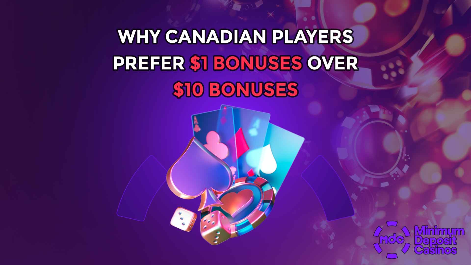 Why Canadian Players Prefer $1 Bonuses Over $10 Bonuses