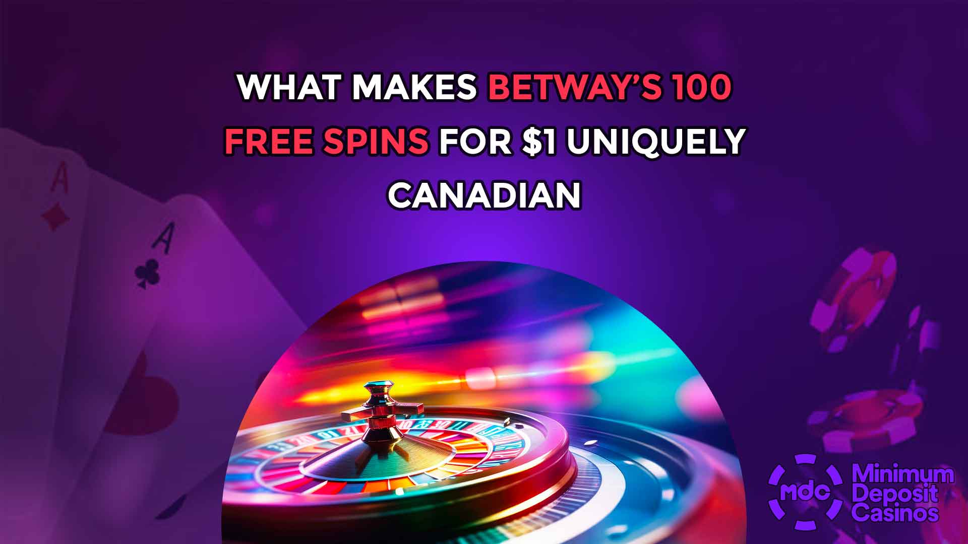 What Makes Betway’s 100 Free Spins for $1 Uniquely Canadian