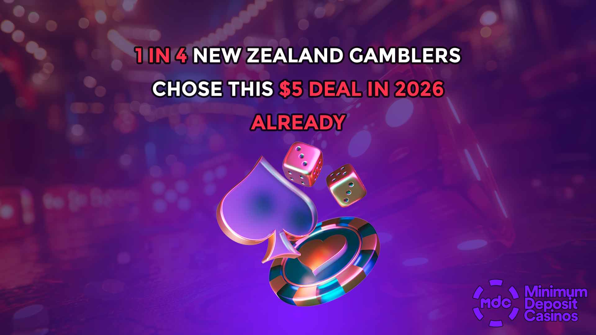 1 in 4 New Zealand Gamblers Chose This $5 Deal in 2026 Already