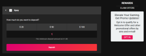GPay 1 Deposit